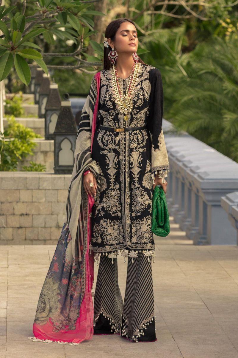 Restocked/Sana Safinaz Lawn 2020/7A - AWWALBOUTIQUE