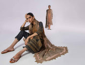 Mahay Lawn by Sana Safinaz/16 A/3 Pc/Shirt Dupatta bottom