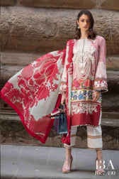 Sana Safinaz Luxury Lawn Collection 2019 – 13A - Farfalla