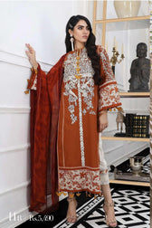Sana Safinaz Pre-Fall Embroidered Collection 2019 – 11B
