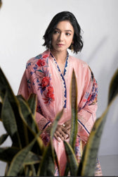 Sapphire Lawn 2020/Petal Pink/3 Pc - AWWALBOUTIQUE