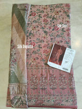 Open Pic/Sapphire Silk/Embroidered Silk Suit