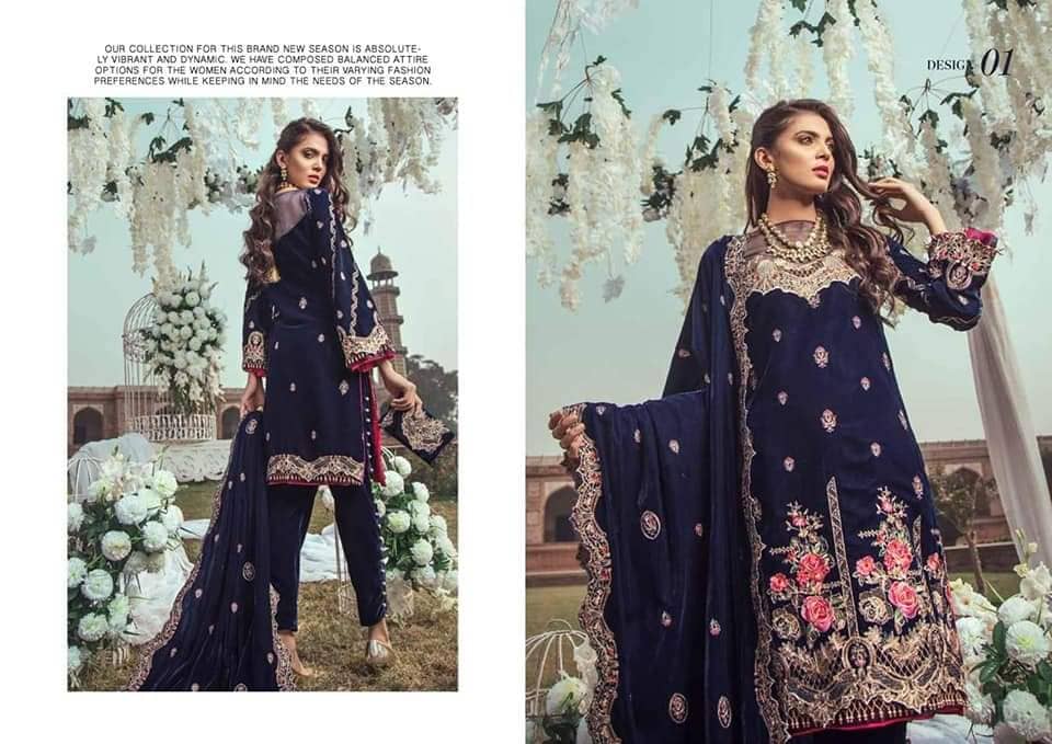 Shaista Velvet Luxury Collection/Rung e Zeest/Wedding Attire