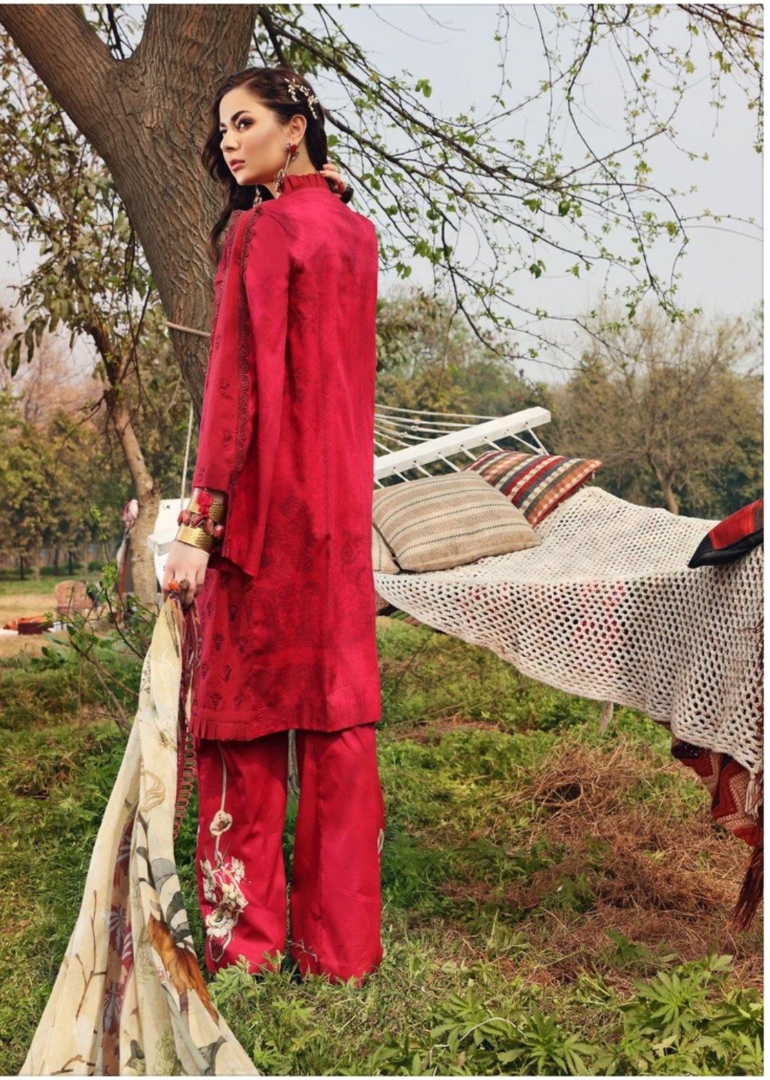 Shiza Hassan Lawn/03-B Relish - AWWALBOUTIQUE
