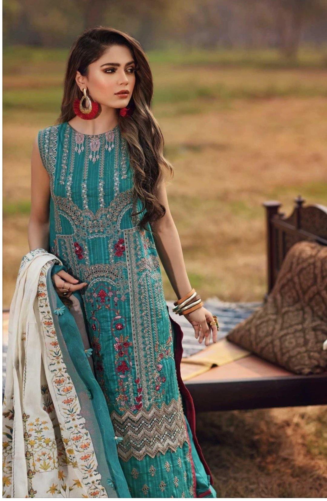 Shiza Hassan Lawn/07-B SOFT SPRING - AWWALBOUTIQUE