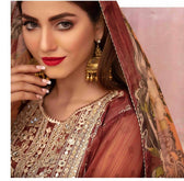 Tawakkal Caria Shaded Masuri/Semi Stitched