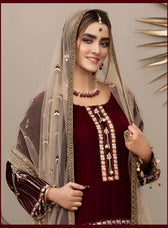 Tawakkal Velvet Collection/Semi Stitched - AWWALBOUTIQUE