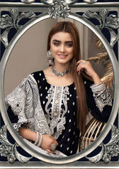 Tawakkal Velvet Collection/Semi Stitched - AWWALBOUTIQUE