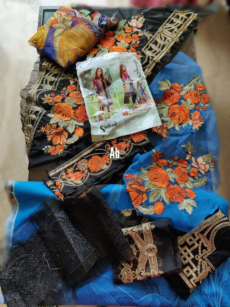 Restocked/Zara Shahjahan Lawn/Mehnaz B - AWWALBOUTIQUE