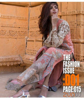 Zunuj Luxury Chiffon/Tangerine - AWWALBOUTIQUE